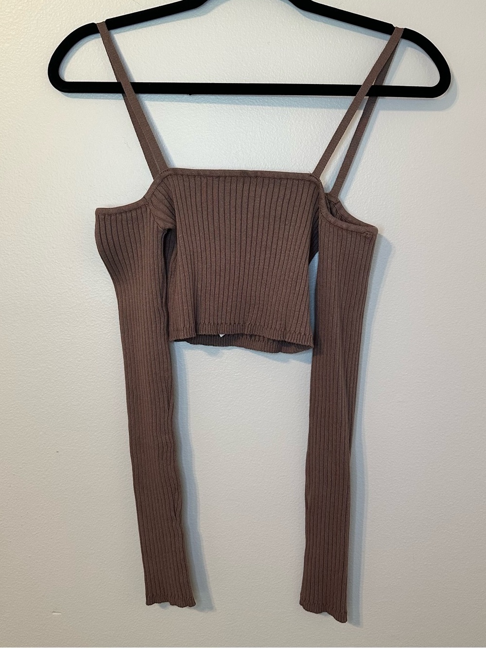 ZARA Matching Ribbed Pants Set - Picture 4 of 8
